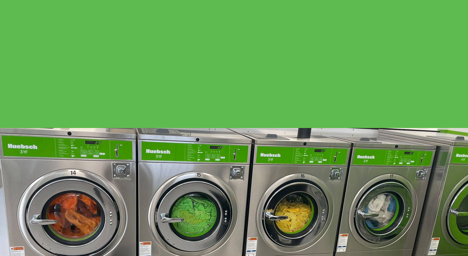 Durham Laundromat Photo of Washers